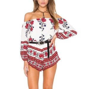 Off The Shoulder Romper